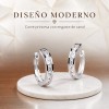 Luz de Estrella Joyas - Arrancadas Aretes Plata 925 Con