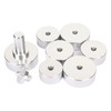 7Pcs Bezel Case Press Die Professional Aluminium Alloy Round Watch