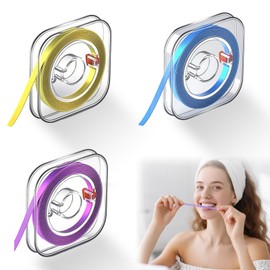 Rotoli Strisce Abrasive Interdentali, 3 Volumes Tooth Sandpaper, Tooth Polishing Strips, for Cleaning Interdental Spaces, Safe, Durable and Easy to Use (4 mm x 6 m)