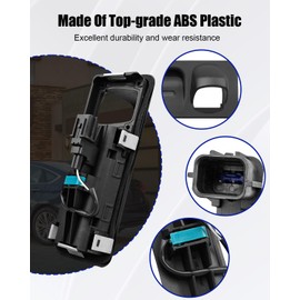 Outside Trunk Lid Lock Handle Fit for Hyundai Genesis Genesis G80 2014-2020, 4-Door Sedan Handle Lock Lid Replace 81260B10104X 81260-B10104X