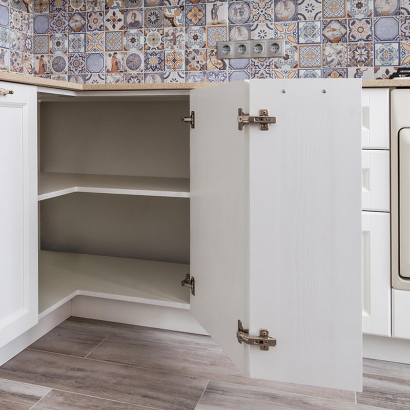 yueton 2 Pack 135 Degree Cabinet Hinges Face Frame Plate