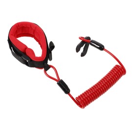Mikinona Boat Engine Lanyard Harness Safety Cord Emergency Shutoff for Motorboats Water Sports Reliable Safety Accessory for Immediate Engine Stop Durable Versatile Design
