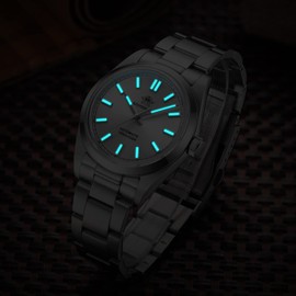 ADDIESDIVE 36 MM Luxury Automatic Dress Watch for Men and Women PT5000 Movement More Accurate Waterproof 100 M AD2028