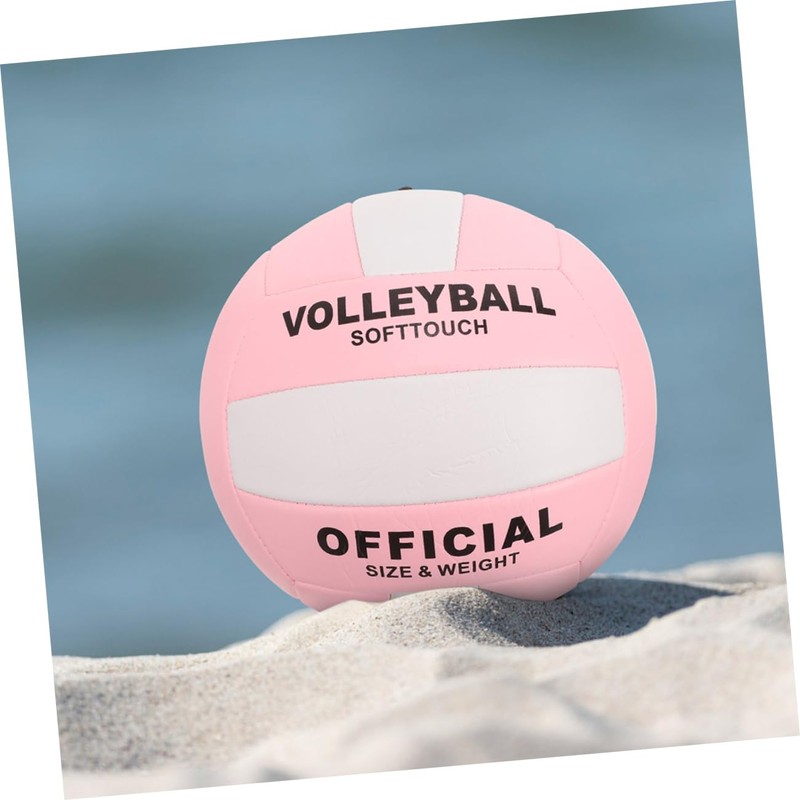 Kisangel Training Volleyball 2 Pack Soft Indoor Volleyball Machine Stitching