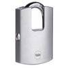 Yale Y121B/40/125/1 Brass Closed Shackle Padlock (40mm) - Black Outdoor