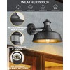 FEMILA Motion Sensor Farmhouse Barn Light Outdoor,Dusk to Dawn Sensor