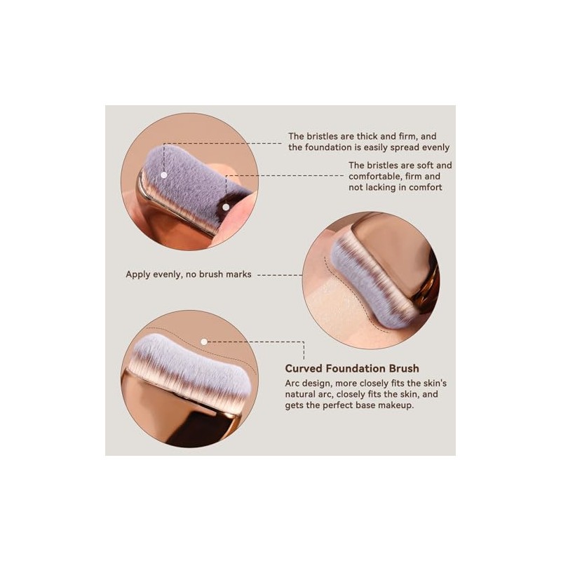 MAANGE Brochas para Maquillaje Profesional