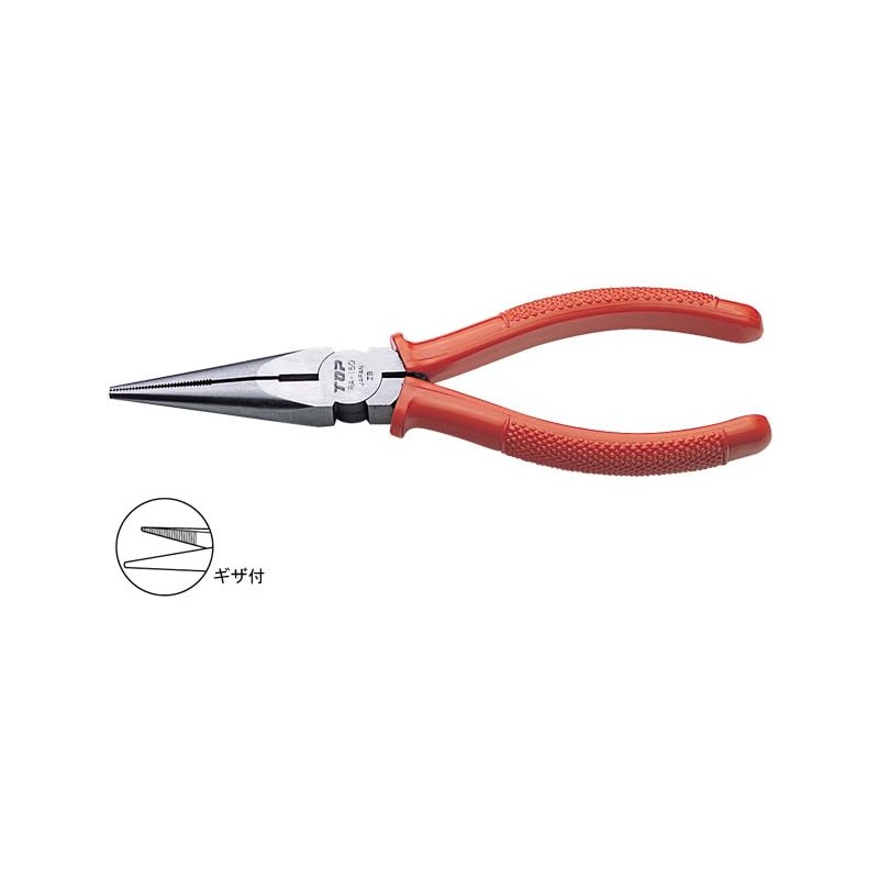 Top (Top) Needle Nose Pliers with Molded Grip, RA, –