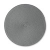 Continenta Braided Placemat, Dark Grey, Diameter 38 cm, 1 Piece,