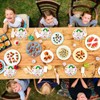 100Pcs Hungry Caterpillar Paper Plates 9 Inch A Little Hungry