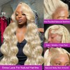 Muspluto 613 13x6 Lace Front Wig Human Hair 200 Density