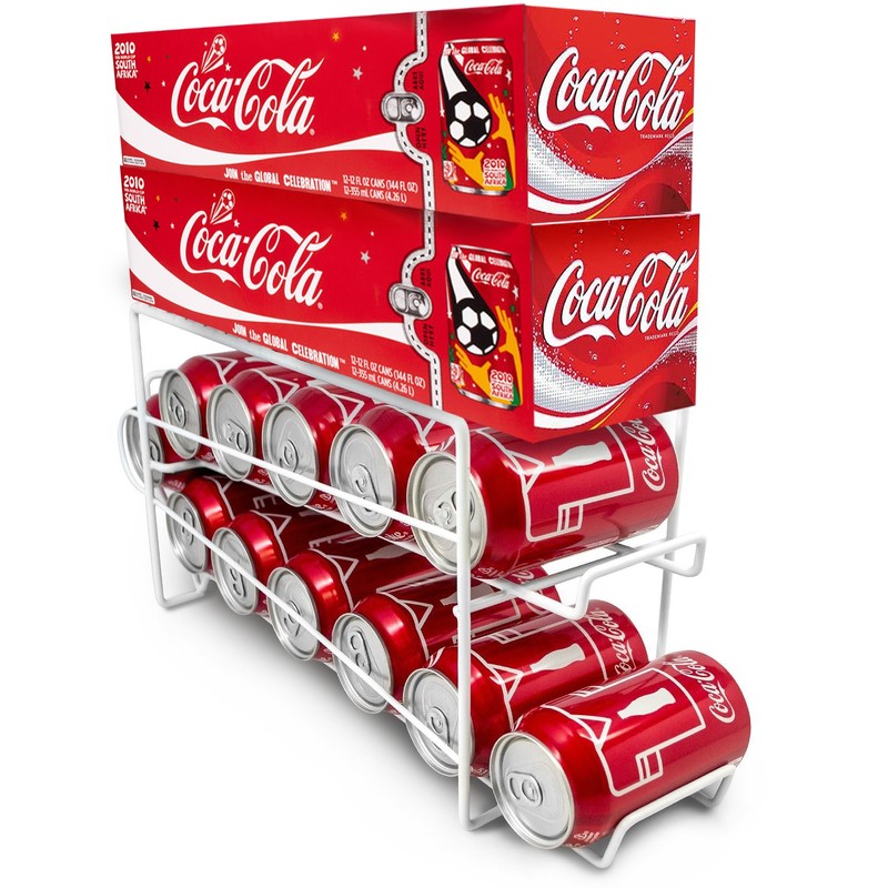 Sorbus Soda Can Rack Beverage Dispenser – Dispenses 12 Standard