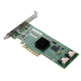 LSI Internal SAS 3081E-R 3Gbps SAS SATA SSD 8 Ports PCI-E RAID Controller Card