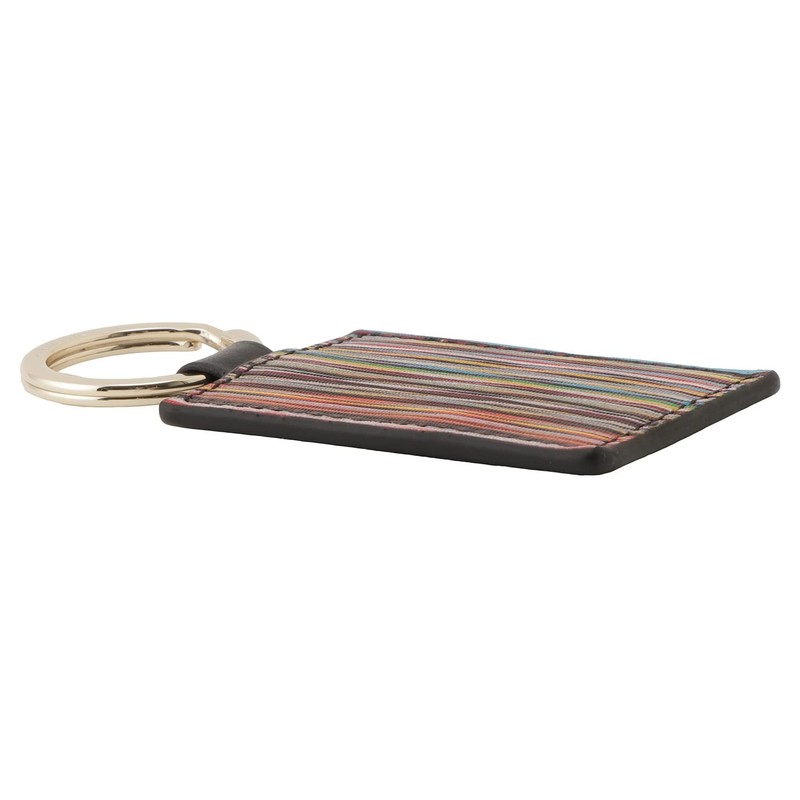 Paul Smith 4780 BMULTI 79 Key Ring, Multi-Stripe