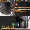 MEMOEO Camber Adjusting Camber Bolt Kit 48409-34041 48190-34010 Compatible with