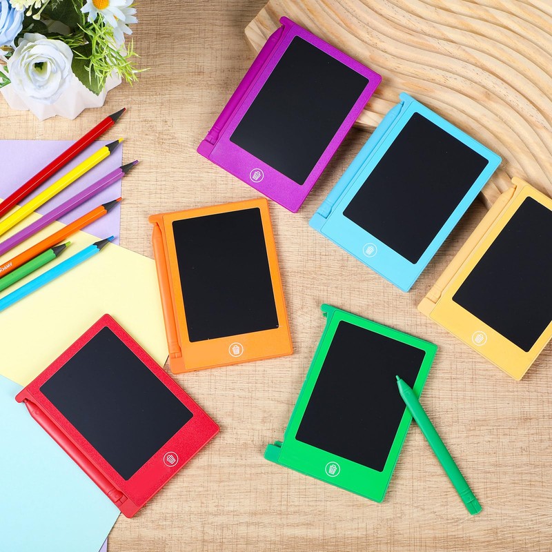 Nezyo 16 Pieces 4.5 Inch Mini LCD Writing Tablet for