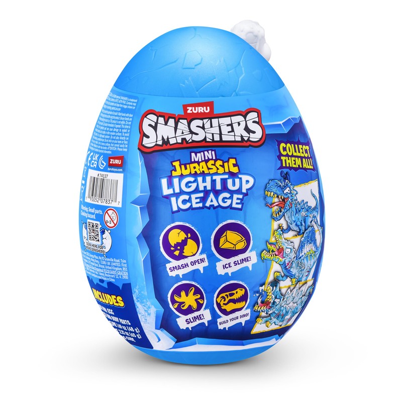 Smashers Jurrassic Ice Age Mini Egg (T-Rex) by ZURU –