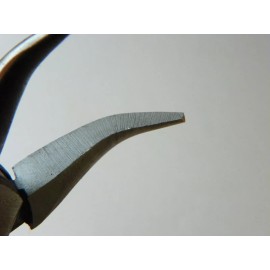 Unbranded Bent Chain Nose Pliers --- Medium Duty