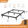 MAF Metal Bed Frame Queen 8 Inches, 9-Legs Support Bed