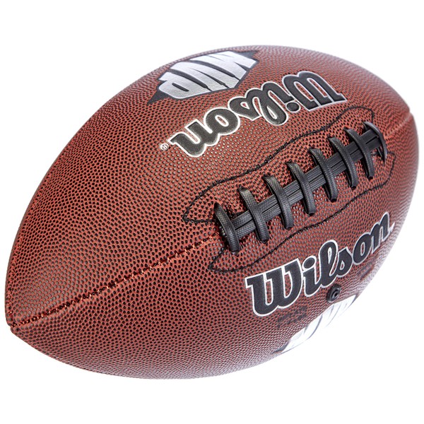 Wilson American Football, Recreational, Standard Size, MVP OFFICIAL, Brown, WTF1411XB