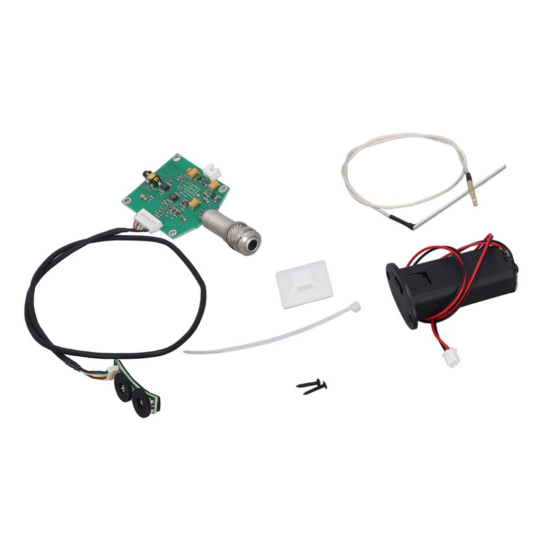 Guitar Piezo Pickup Kit Onboard Preamp System Acoustic Guitar Pickup