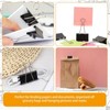 30Pcs Black Foldback Binder Clips, 25,32,51mm Binder Clips Paper Clips