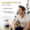 Omega 3 Fish Oil 2000mg Capsules - 240 High Strength