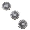 3x Razor Razor Heads Replacement for HQ9 Shaving Head Speed