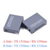 WSOLDMA A Pair of Gigabit Single Mode Fiber Media Converter