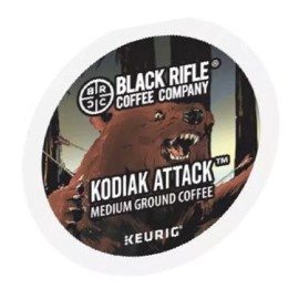 Black Rifle Coffee Company  Black Rifle Coffee Company Kodiak Attack Medium Roast Keurig K-cup Coffee - 22 K-cups