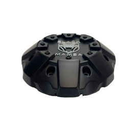 Black Mamba Matte Black Wheel Center Cap C8765K178-BM 31N219-XJ