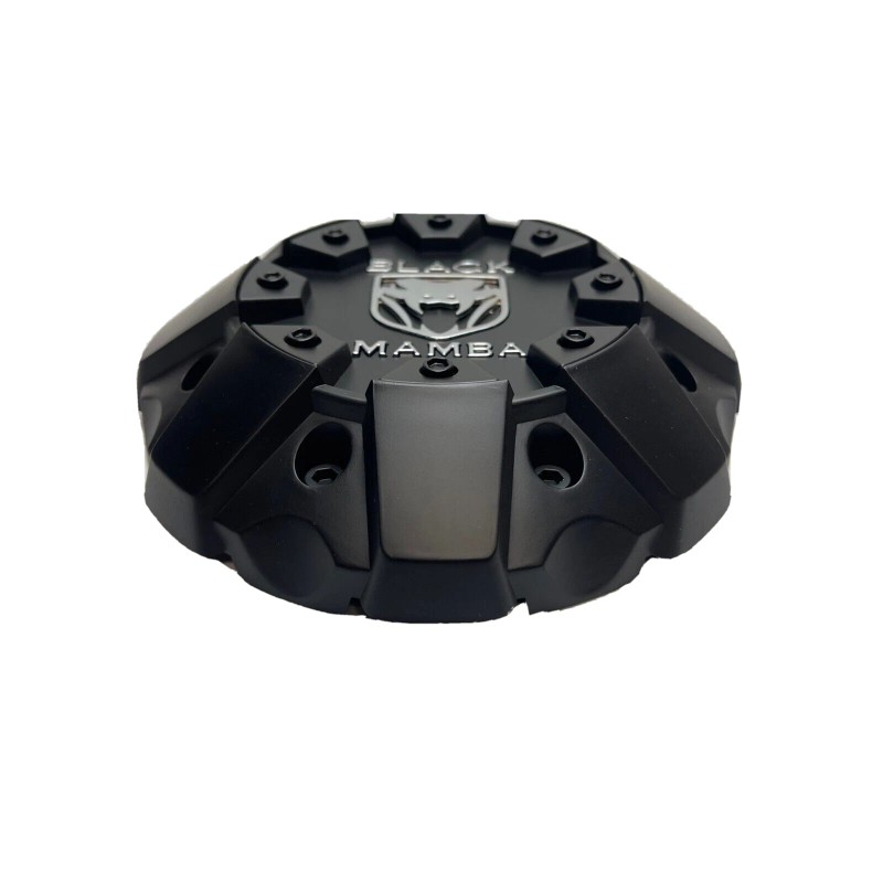 Black Mamba Matte Black Wheel Center Cap C8765K178-BM 31N219-XJ