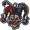 Ivamis Scary Jester Clown Patch - 4x4 inch - P7575