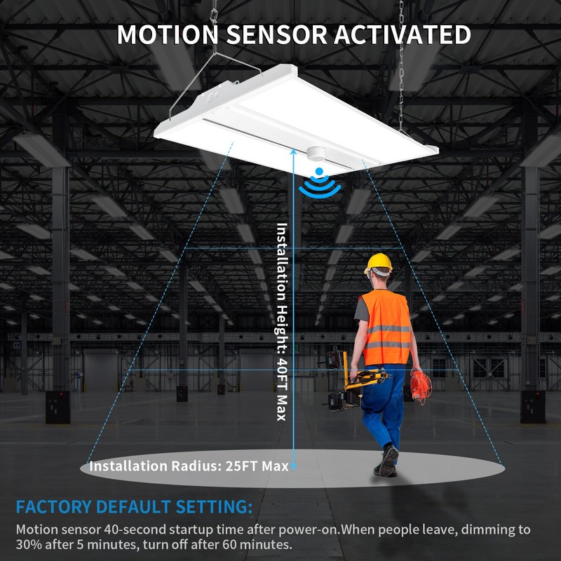 4 Pack Ceiling Sensor, PIR Occupancy Motion Detector for LED
