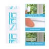 LUTER Pack of 15 Fly Strips Fly Trap Transparent Indoor