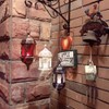 Hanging Candle Lantern Moroccan Chandelier Retro Candle Holder Moroccan Vintage