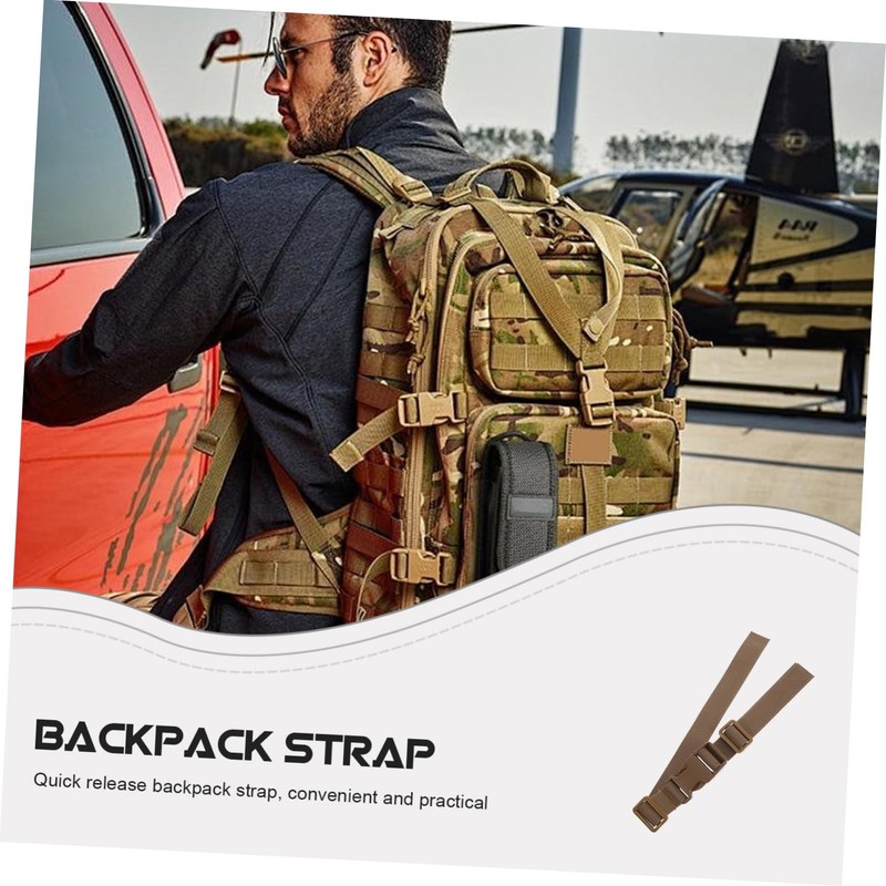 Operitacx Pcs Camping Travel Strap Release Buckles Backpacking Straps Backpack