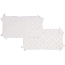 Abstract Quilted Porta-Crib Sheet Saver (24.5"x13") - 2 Pk
