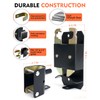 2 Way Farm Gate Latch, 2PC Heavy-Duty Lockable Fence Latch