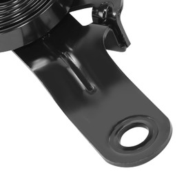 GM1237116 Factory Style Car Engine Hood Hinge Spring Assembly Compatible with Silverado Sierra 2500HD 3500HD 2015-2017, Driver Left Side, Painted Black