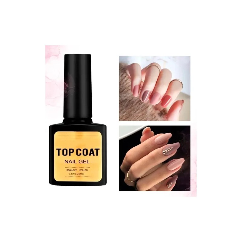 Kit Base Coat top Coat top Matte Para Polygel Esmalte