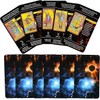 QCFQCF Tarot Cards for Beginners,Tarot Cards with Meanings on Them,Tarot