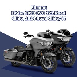 2025 Titanium Street Glide Windshield Bolts Motorcycle Performance Windshield Screws Fit for 2023 CVO 121 Road Glide/Street Glide, 2024-2025 Road Glide/ST/Street Glide (Black)