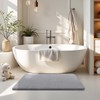smiry Thick Memory Foam Bath Mat,50 x 75 cm,Extra Soft