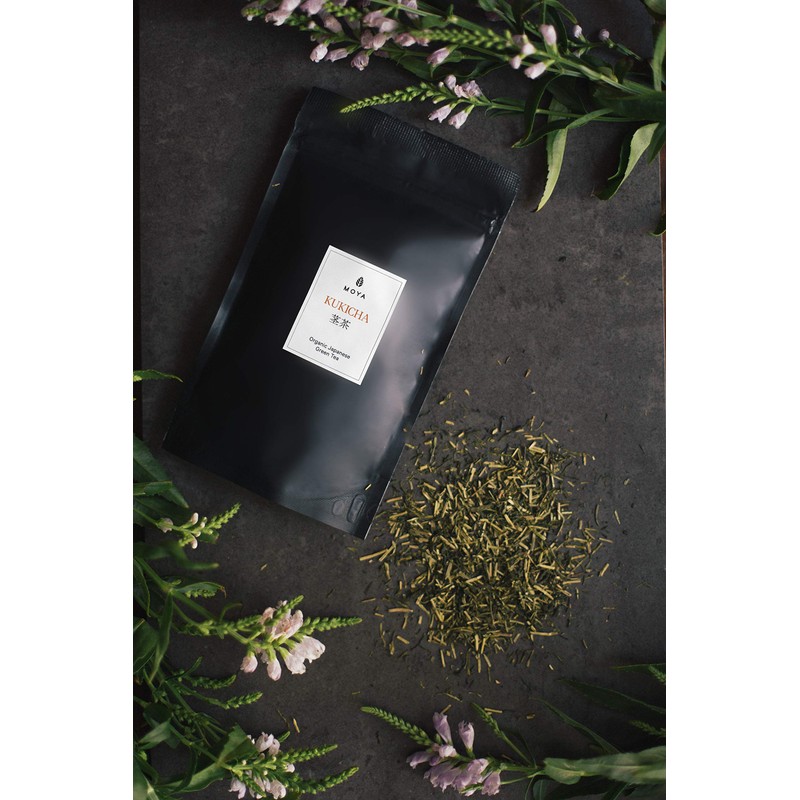Moya Organic Japanese Kukicha Green Tea Loose Leaf | 100g
