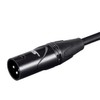 Monoprice Starquad XLR Microphone Cable - 6', Black