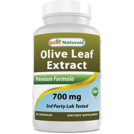 2 Pack - Best Naturals Olive Leaf Extract 700 mg 90 Capsules (Total 180 Capsules)