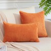 JOTOM Cushion Covers, Corduroy, Decorative, for Sofa/Couch/Living Room, 30 x
