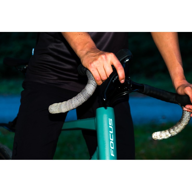 BBB Cycling, ReflectRibbon, Bike Handlebar Tape, Gel Bar Reflective Grip