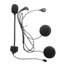 FreedConn New Version 5 Pin Interchangeable Hard Mic and Soft Mic Speakers For new TCOM-SC T-COMVB Helmet Communication System [5-Pin Headphone Micro USB Interface]